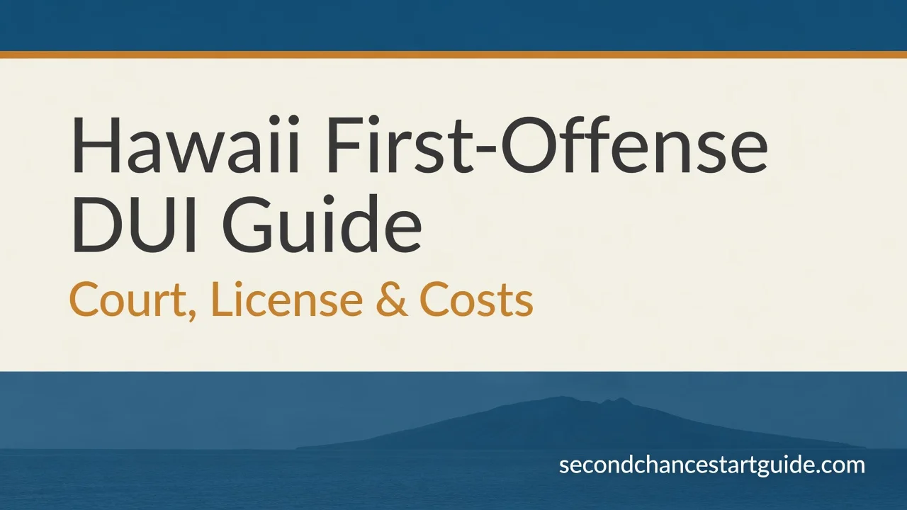 Hawaii First-Offense DUI Guide — Navigate OVUII Court & ADLRO