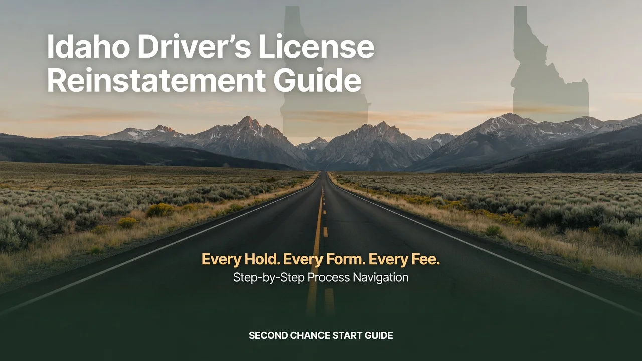 Idaho License Reinstatement Guide — Clear Every Hold, Drive Legal