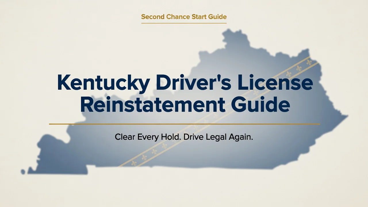 Kentucky License Reinstatement — Clear Every Hold, Drive Legal Again