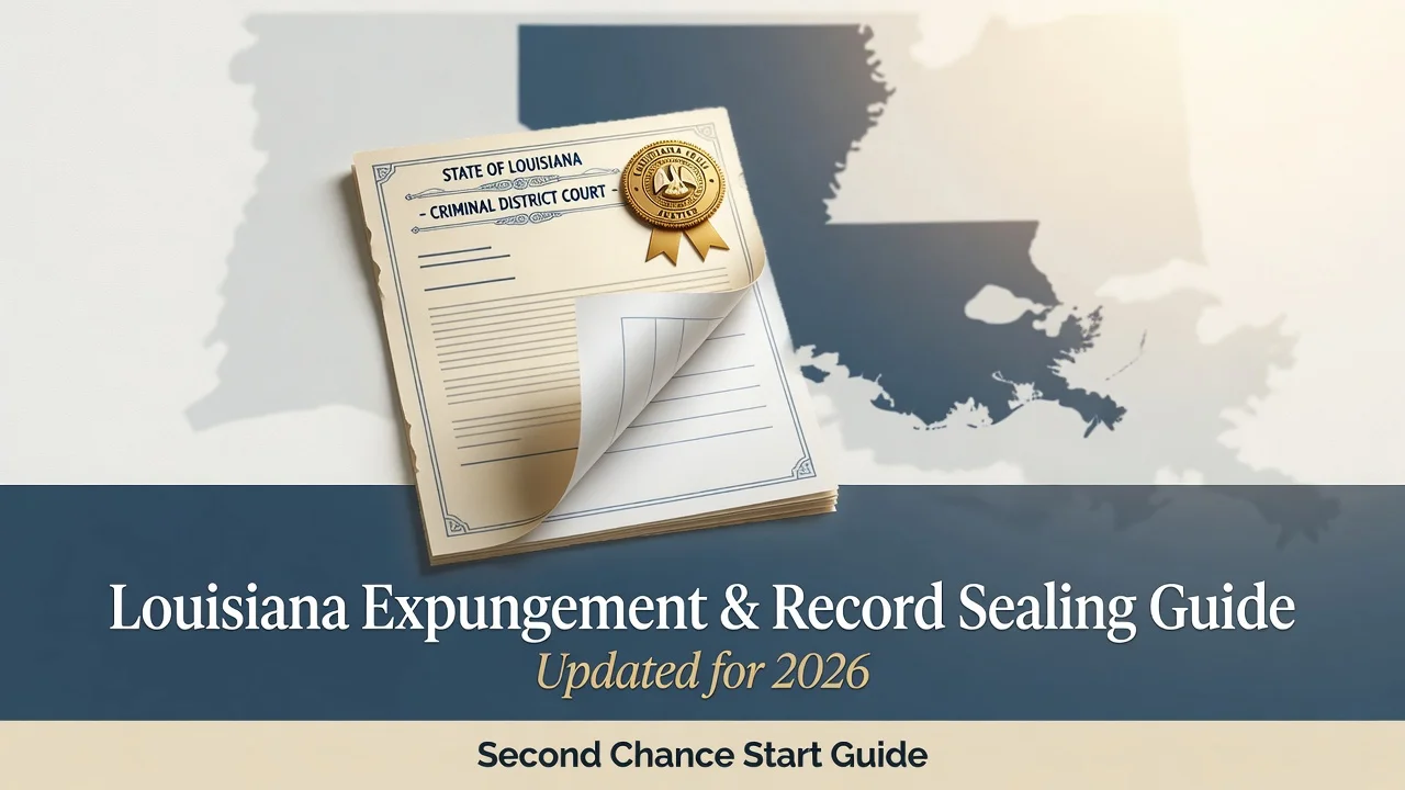Louisiana Expungement & Record Sealing — Clear Your Record
