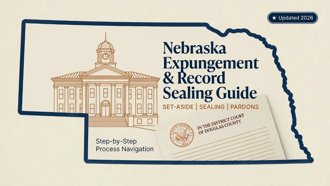 Nebraska Expungement & Record Sealing — Set-Aside, Sealing & Pardon