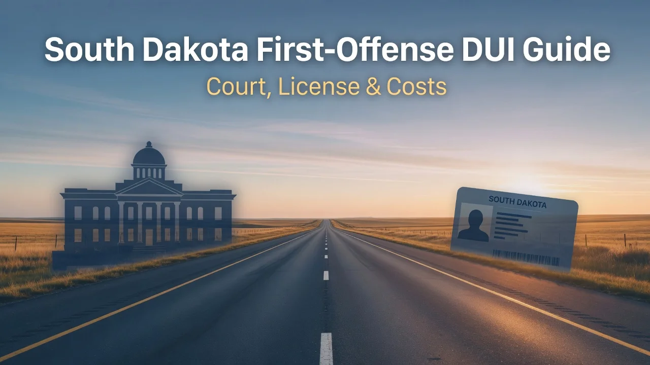 South Dakota First-Offense DUI Guide — Court, License & Costs