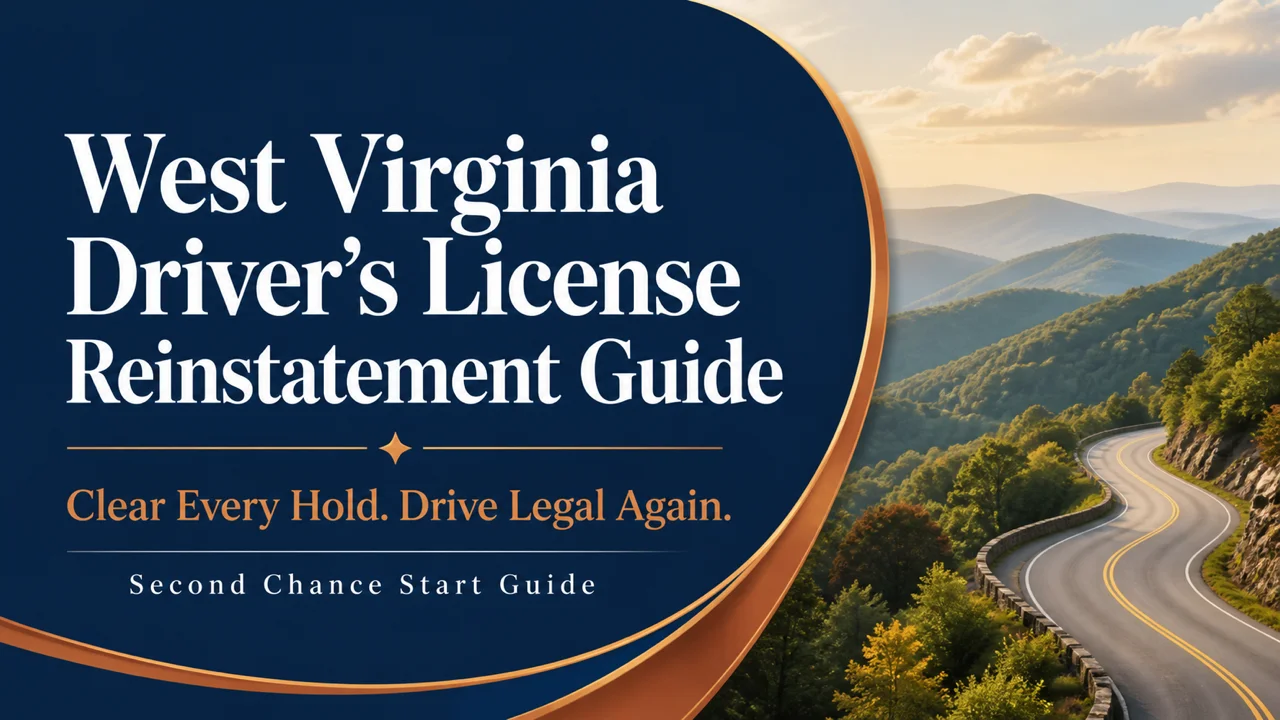West Virginia License Reinstatement — Clear Every Hold, Drive Legal Again