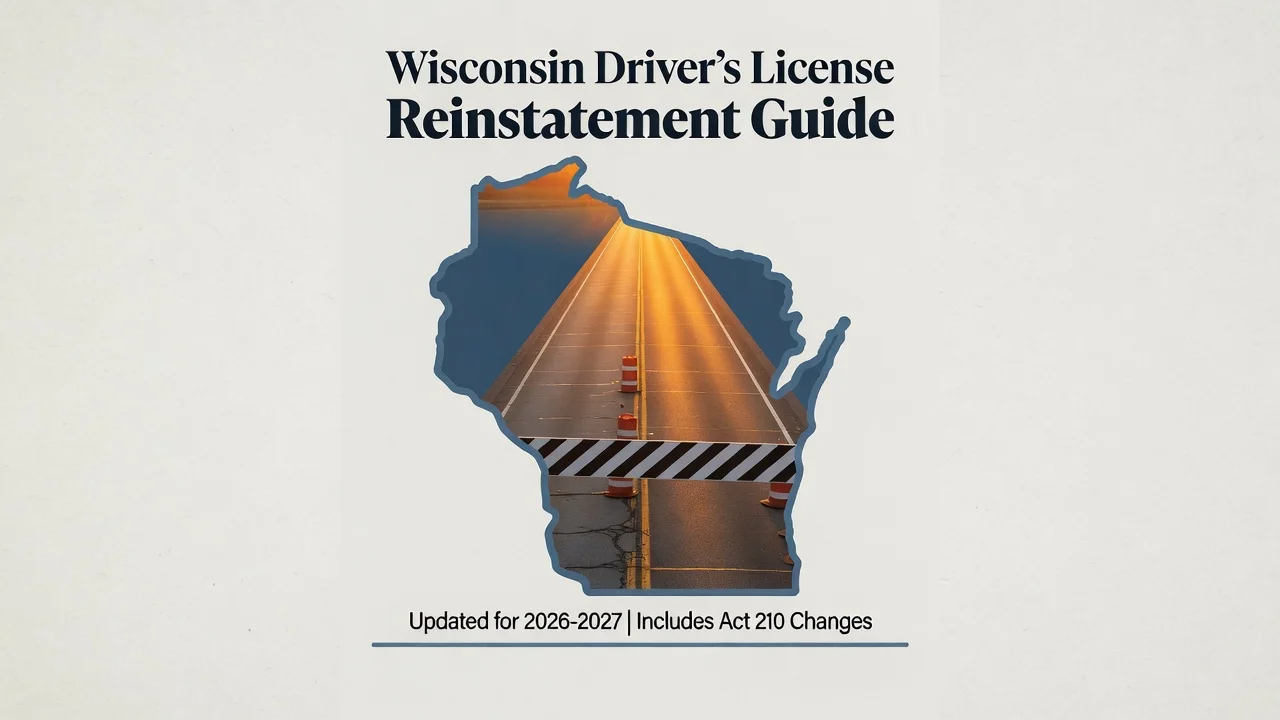 Wisconsin License Reinstatement — Clear Every Hold, Drive Legal Again